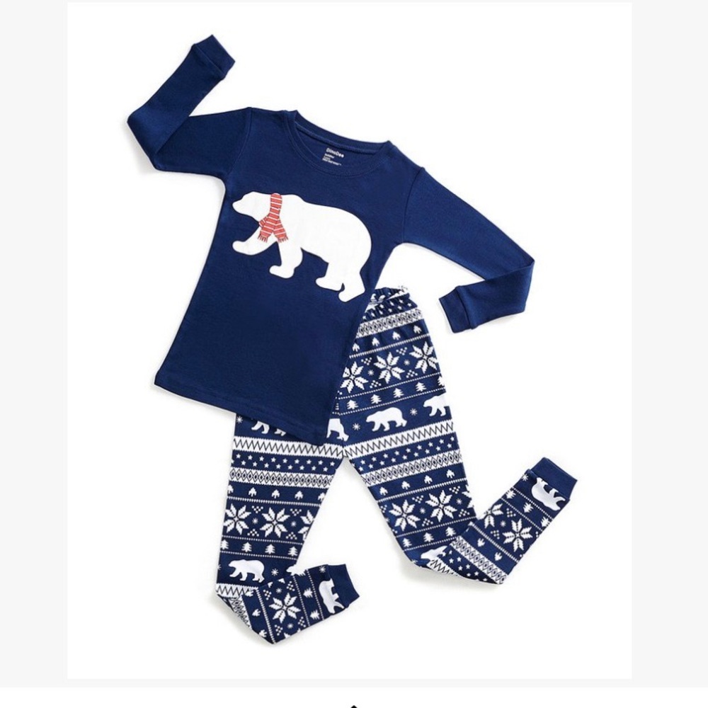 DINO DEE 3T Polar Bear Pajamas